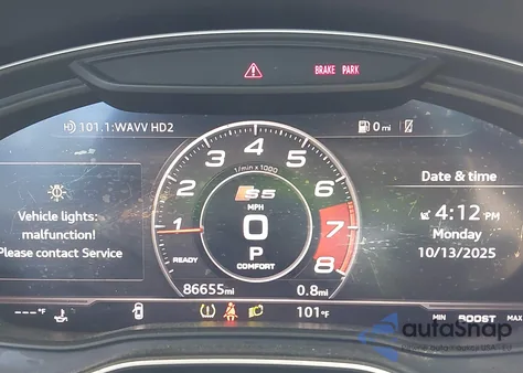 2018 Audi S5 3.0T Premium Plus from USA, damaged, VIN WAUP4AF59JA077177